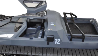 Amewi RC pásové vozidlo Military police 1:12 šedá RTR sada