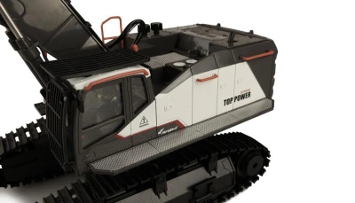 Amewi RC pásový Profi bagr s kovovou lžící ACV 730 1:14 bílý + sleva 300,- na příslušenství