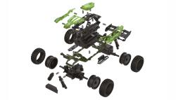 Amewi RC STAVEBNICE COOLRC DIY RAZOR BUGGY 2WD 1:18
