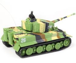AMEWI RC tank Mini German Tiger 1:72 zelený