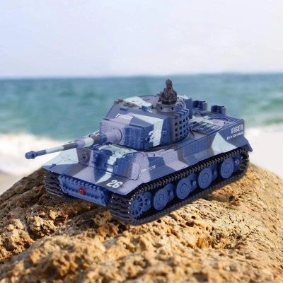 Mini GERMAN TIGER 1:72 modrý