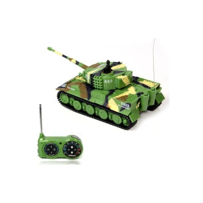 AMEWI RC tank Mini German Tiger 1:72 zelený
