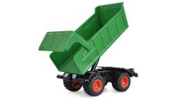 Amewi RC Traktor 2,4 Ghz se sklápěcím přívěsem, světla, zvuk 1:24