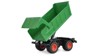 Amewi RC Traktor 2,4 Ghz se sklápěcím přívěsem, světla, zvuk 1:24