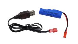 Amewi RC Traktor s XL příslušenstvím 1:24, světla, zvuk