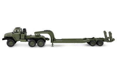 Amewi RC vojenský truck Ural B36 s podvalníkem 6WD 1:16