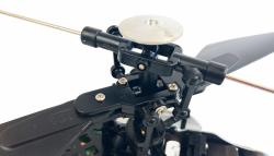 BUZZARD V2 jednorotorový vrtulník se stabilizací, 4ch, RTF, 2,4 GHz, červený + sleva 300,- na příslušenství