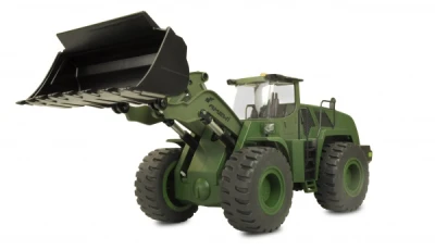 Amewi G485E ME Military olivově zelený 1:14 celokovový RC nakladač