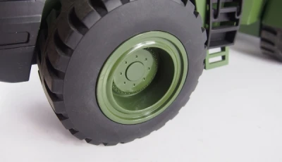 Amewi G485E ME Military olivově zelený 1:14 celokovový RC nakladač