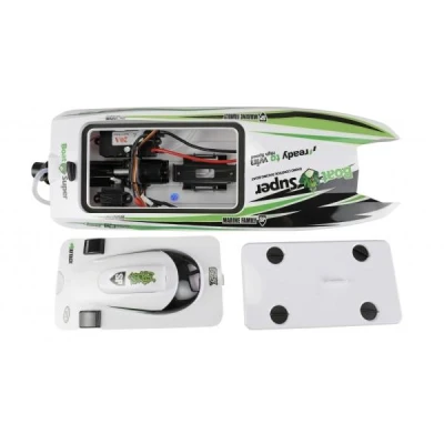 AMEWI Trade e.K. Amewi RC katamarán Arrow Brushless RTR sada, zelený
