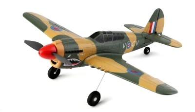AMEWI Trade e.K. Amewi RC letadlo Curtiss P-40 Warhawk 4 kanál 6G gyro, RTF sada