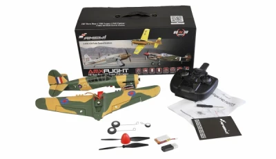 AMEWI Trade e.K. Amewi RC letadlo Curtiss P-40 Warhawk 4 kanál 6G gyro, RTF sada
