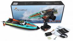 AMEWI Trade e.K. Amewi RC loď Tornado 450mm RTR sada brushless 65km/h LED osvětlení