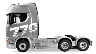 AMEWI Trade e.K. Amewi RC tahač Scania 770 6x4 1:18 RTR stříbrný