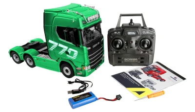 AMEWI Trade e.K. Amewi RC tahač Scania 770 6x4 1:18 RTR zelený