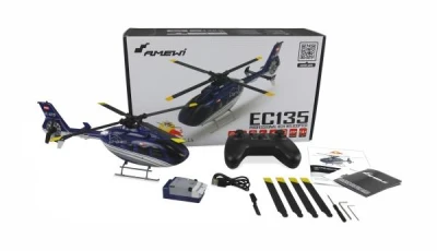 Amewi Flying Bulls EC135 PRO 6G RTF 352mm RC vrtulník