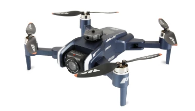 AMEWI Trade e.K. AMXFlight X8TGPS dron s kamerou, LCD dálkovým ovládáním, střídavými motory, 2 aku v balení