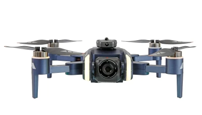 AMEWI Trade e.K. AMXFlight X8TGPS dron s kamerou, LCD dálkovým ovládáním, střídavými motory, 2 aku v balení
