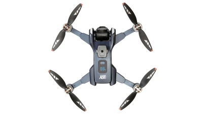 AMEWI Trade e.K. AMXFlight X8TGPS dron s kamerou, LCD dálkovým ovládáním, střídavými motory, 2 aku v balení