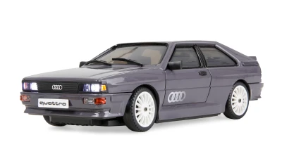 AMEWI Trade e.K. Audi quattro 1980 Onroad a Drift pneu gyroskop 4WD 1:28 RTR grafitově šedá