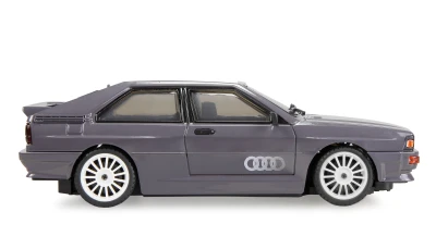 AMEWI Trade e.K. Audi quattro 1980 Onroad a Drift pneu gyroskop 4WD 1:28 RTR grafitově šedá