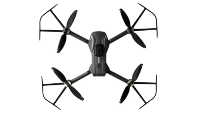 Amewi AMXFlight X4KPro Brushless tmavě šedý dron s kamerou, 2 baterie a ovládání gesty