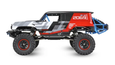 AMEWI Trade e.K. Hyper Go H18P Ford Bronco Baja 1000 střídavý motor 1:18 RTR LED, uzávěrky, portálové nápravy