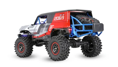 AMEWI Trade e.K. Hyper Go H18P Ford Bronco Baja 1000 střídavý motor 1:18 RTR LED, uzávěrky, portálové nápravy