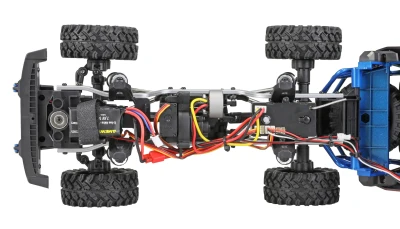 AMEWI Trade e.K. Hyper Go H18P Ford Bronco Baja 1000 střídavý motor 1:18 RTR LED, uzávěrky, portálové nápravy
