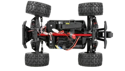 Amewi Hyper Go MTX14 střídavý motor 4x4 1:14 RTR LED rampa monster truck