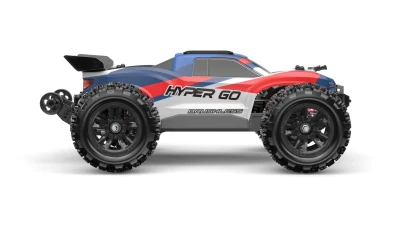 Amewi Hyper Go Truggy V2 modro-červený 45km/h 4WD 1:16 RTR LED