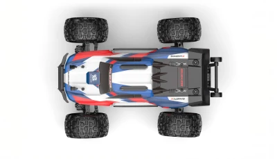 Amewi Hyper Go Truggy V2 modro-červený 45km/h 4WD 1:16 RTR LED