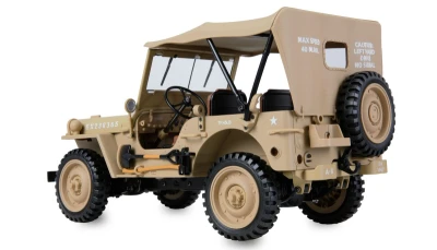 AMEWI Jeep Willys MB písková 1:14 4WD RTR RC crawler
