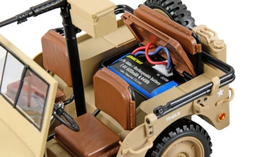 AMEWI Jeep Willys MB písková 1:14 4WD RTR RC crawler