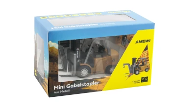 AMEWI Trade e.K. Mini kovový RC vysokozdvižný vozík 8kanálový 1:64 RTR