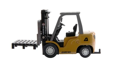 AMEWI Trade e.K. Mini kovový RC vysokozdvižný vozík 8kanálový 1:64 RTR