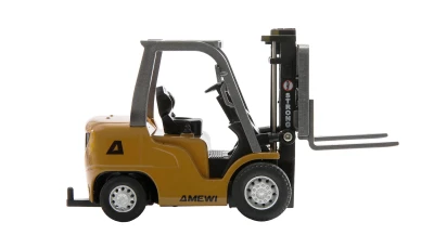 AMEWI Trade e.K. Mini kovový RC vysokozdvižný vozík 8kanálový 1:64 RTR