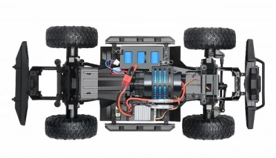AMEWI Dirt Climbing Fierce Tiger SUV zelené 1:10 RC crawler auto