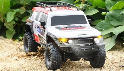 AMEWI Dirt Climbing SUV Race Crawler 1:10 červené RC auto
