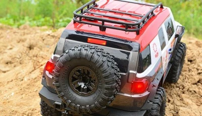 AMEWI Dirt Climbing SUV Race Crawler 1:10 červené RC auto