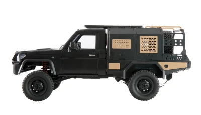 Amewi Toyota Land Cruiser Crawler černý 4WD 1:12 RTR LED osvětlení RC auto