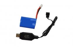 AMEWI Trade e.K. RC loď Blue Barracuda V2 Boot