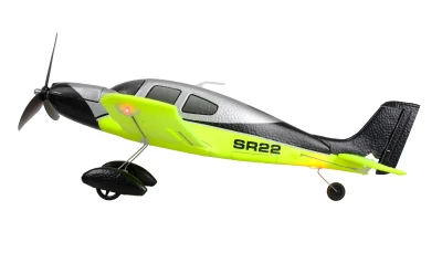 AMEWI Trade e.K. RC model letadla Cirrus SR22 520mm 4 kanálový 3D/6G stabilizace, RTF, zelený, brushless