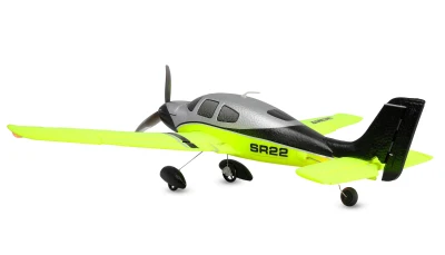 AMEWI Trade e.K. RC model letadla Cirrus SR22 520mm 4 kanálový 3D/6G stabilizace, RTF, zelený, brushless