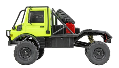 AMEWI Trade e.K. RC model Mercedes-Benz Unimog U4000 Crawler 4WD 1:18 RTR proporcionální zelený