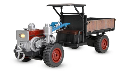 AMEWI Trade e.K. RC Retro traktor-Terra s kouřem a světlem 4WD proporcionální 1:12 RTR