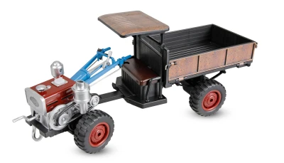 AMEWI Trade e.K. RC Retro traktor-Terra s kouřem a světlem 4WD proporcionální 1:12 RTR