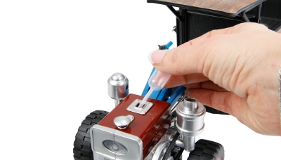 AMEWI Trade e.K. RC Retro traktor-Terra s kouřem a světlem 4WD proporcionální 1:12 RTR
