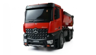 AMEWI Mercedes-Benz Arocs 1:14 červený RC sklápěč