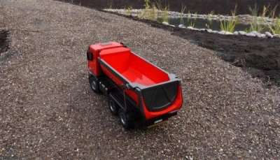 AMEWI Mercedes-Benz Arocs 1:14 červený RC sklápěč